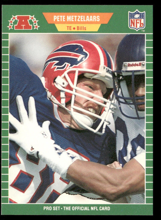 Pete Metzelaars 1989 Pro Set #24 Buffalo Bills