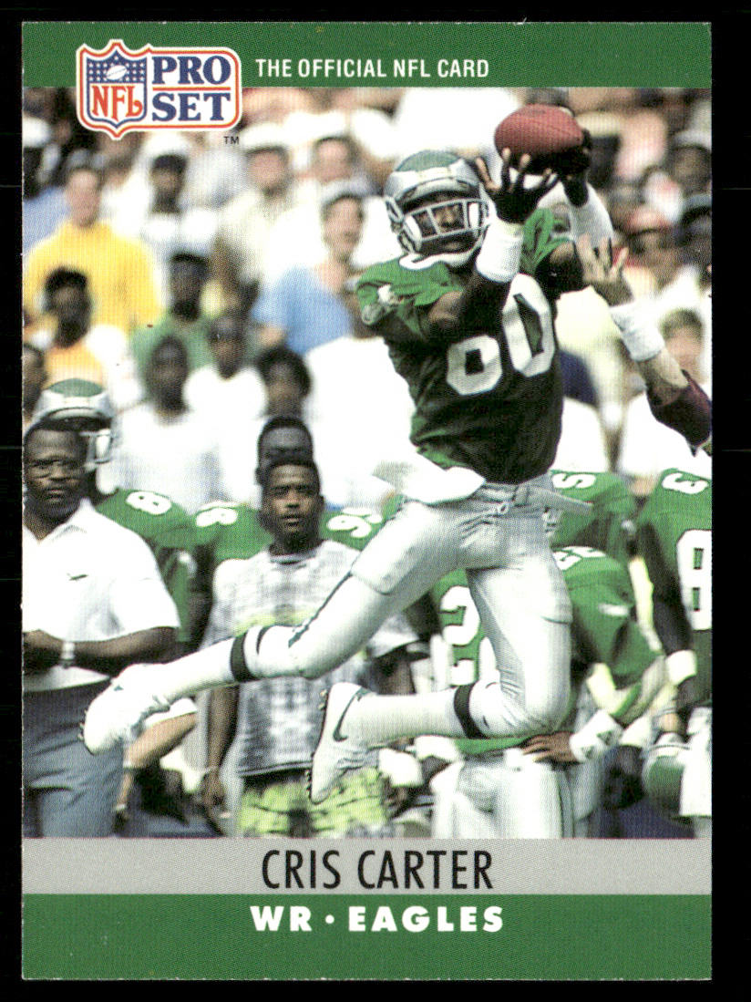 Cris Carter 1990 Pro Set #246 Philadelphia Eagles