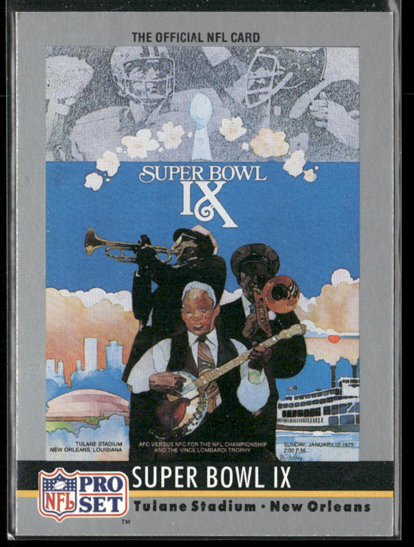 Super Bowl 1990 Pro Set Super Bowl Collectibles #9