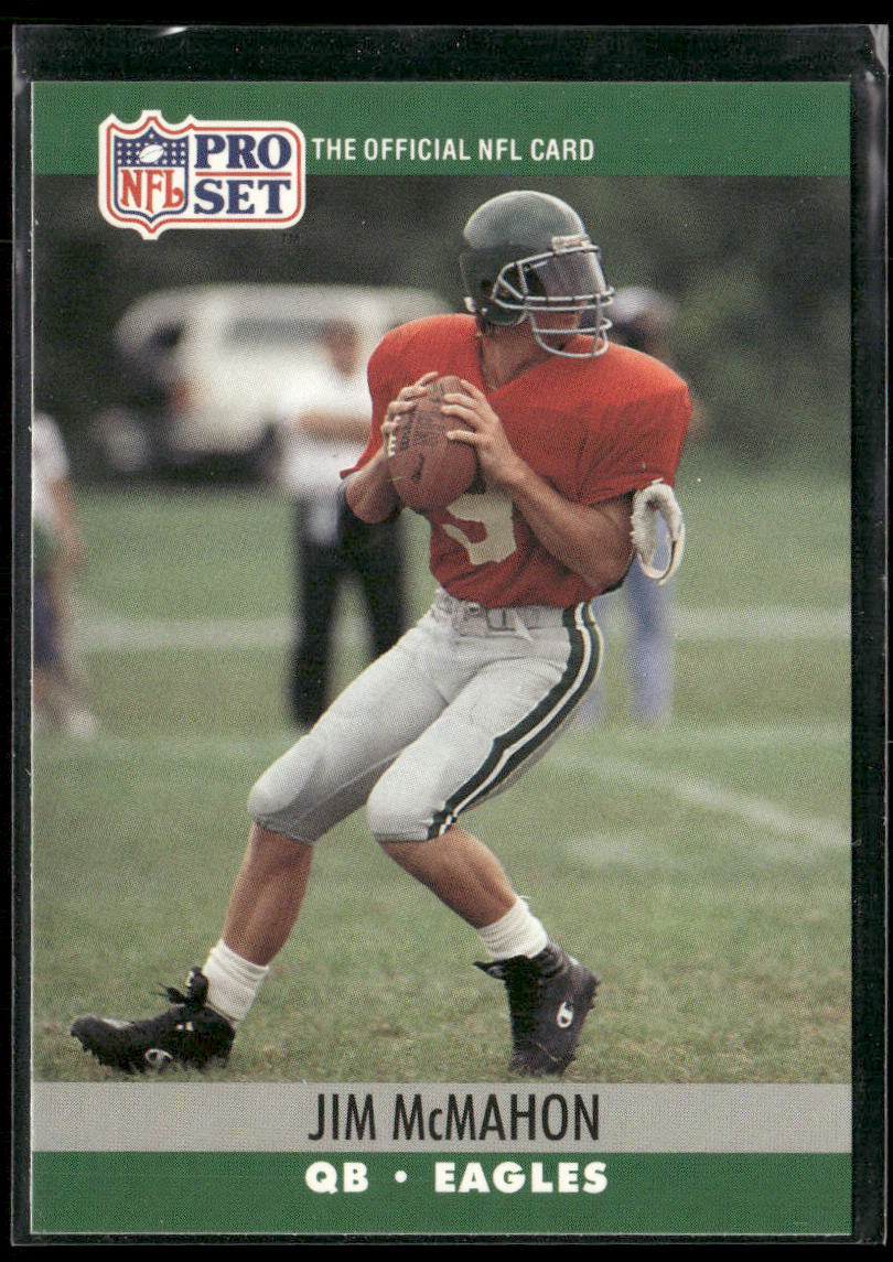 Jim McMahon 1990 Pro Set #610 Philadelphia Eagles