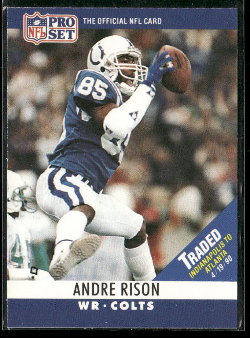 Andre Rison 1990 Pro Set #NNO Atlanta Falcons