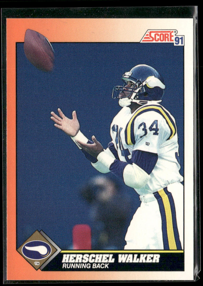 Herschel Walker 1991 Score #348 Minnesota Vikings