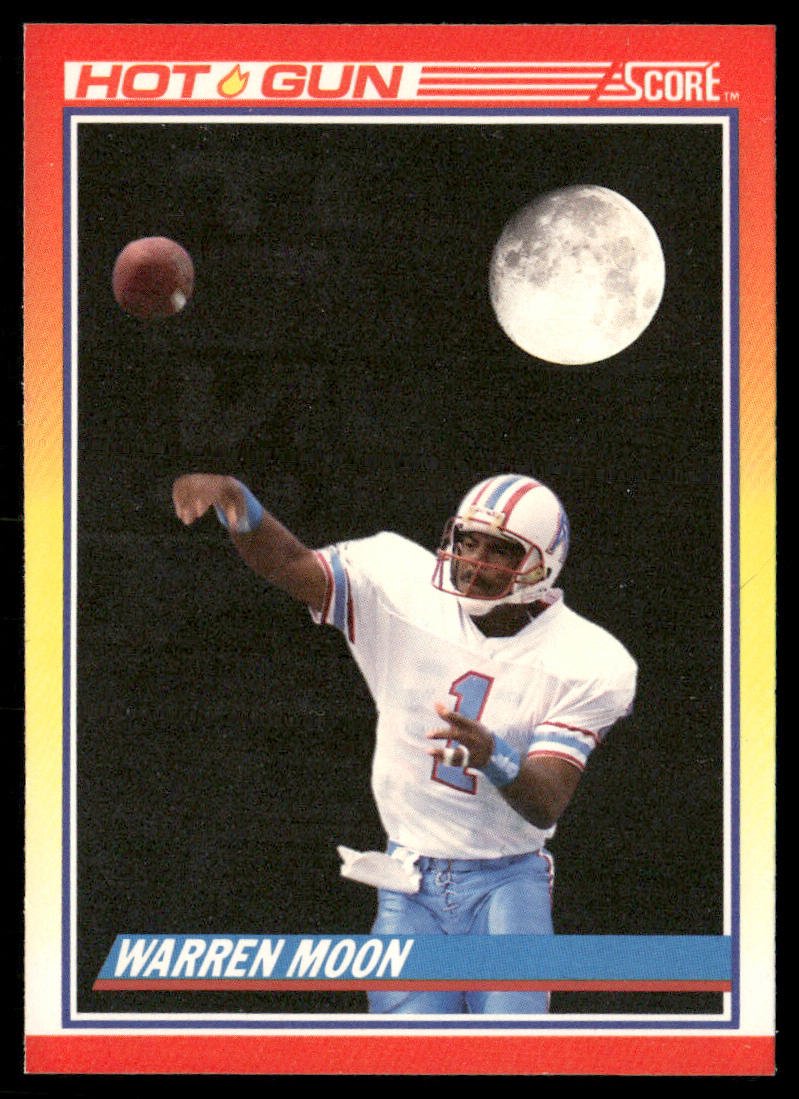 Warren Moon 1990 Score #317 Houston Oilers