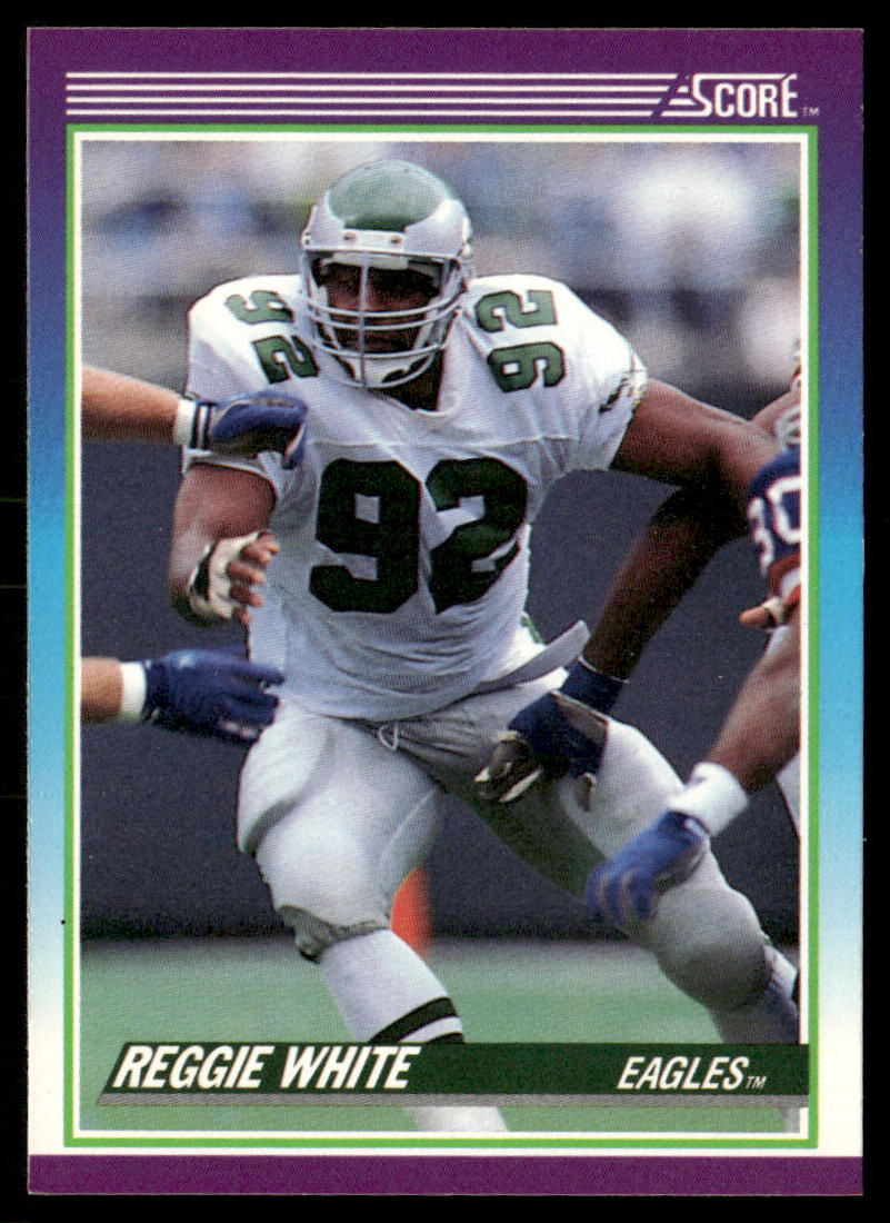 Reggie White 1990 Score #203 Philadelphia Eagles