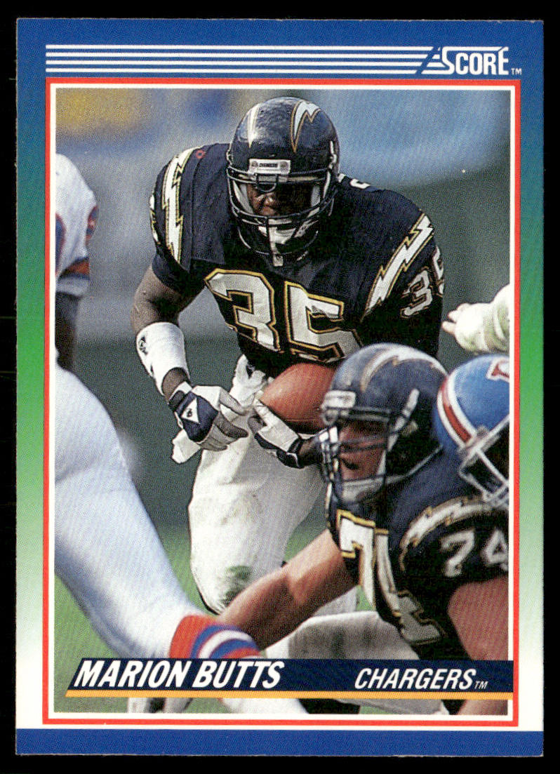 Marion Butts 1990 Score #97 San Diego Chargers