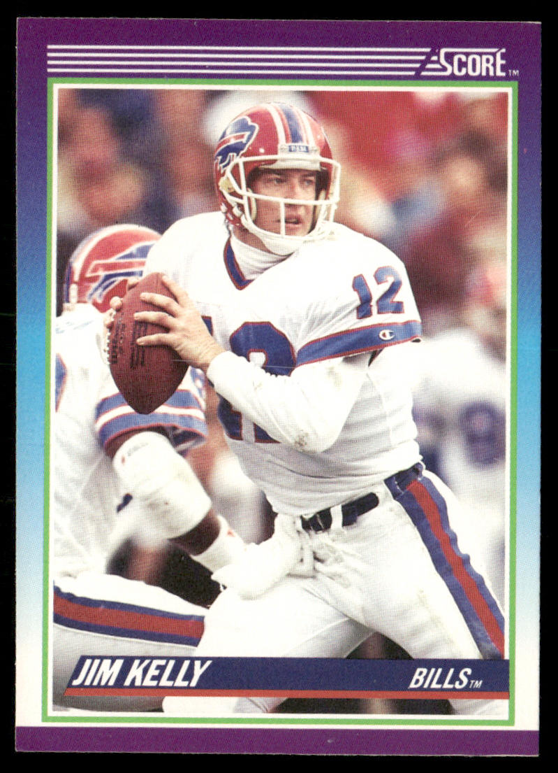 Jim Kelly 1990 Score #112 Buffalo Bills
