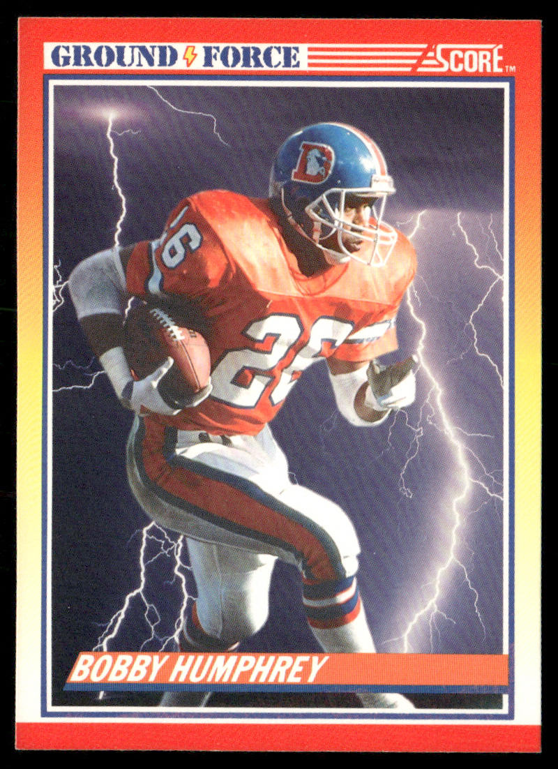 Bobby Humphrey 1990 Score #324 Denver Broncos