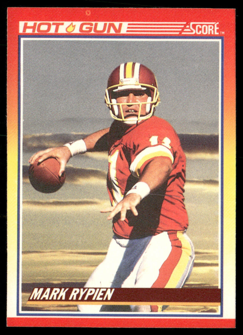 Mark Rypien 1990 Score #313 Washington Redskins