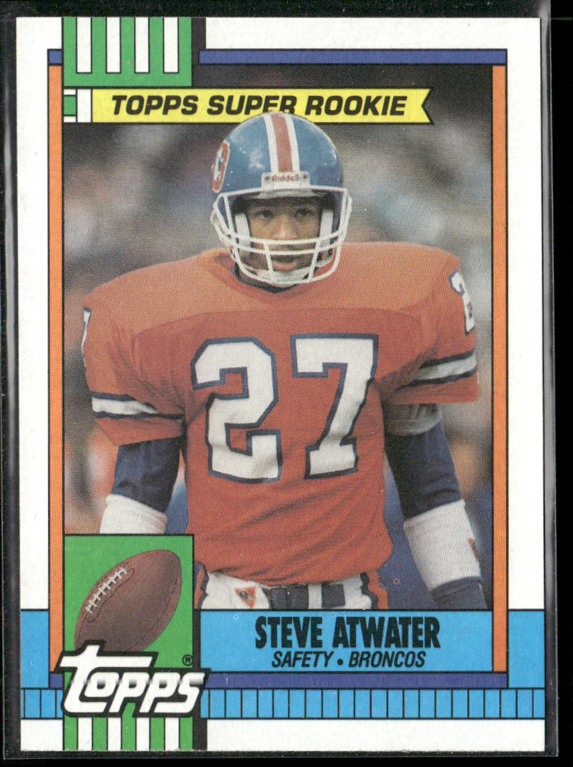 Steve Atwater 1990 Topps #29b Denver Broncos