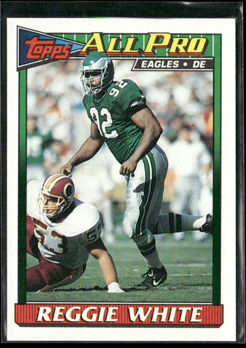 Reggie White 1991 Topps #212 Philadelphia Eagles