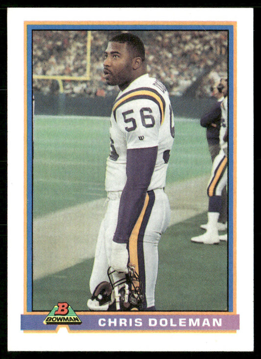 Chris Doleman 1991 Bowman #315 Minnesota Vikings