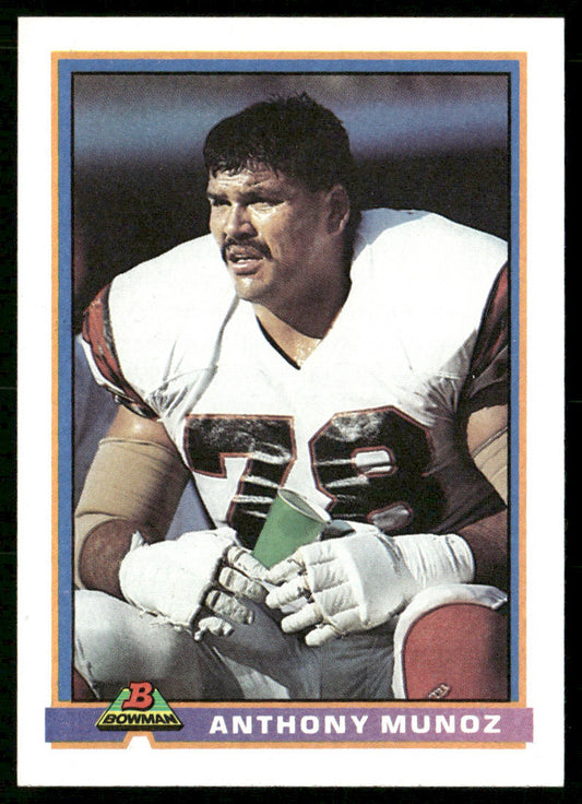 Anthony Munoz 1991 Bowman #79 Cincinnati Bengals