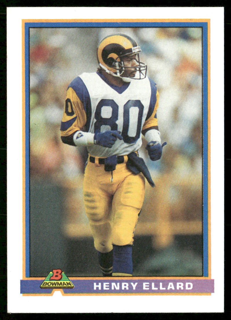 Henry Ellard 1991 Bowman #263 Los Angeles Rams