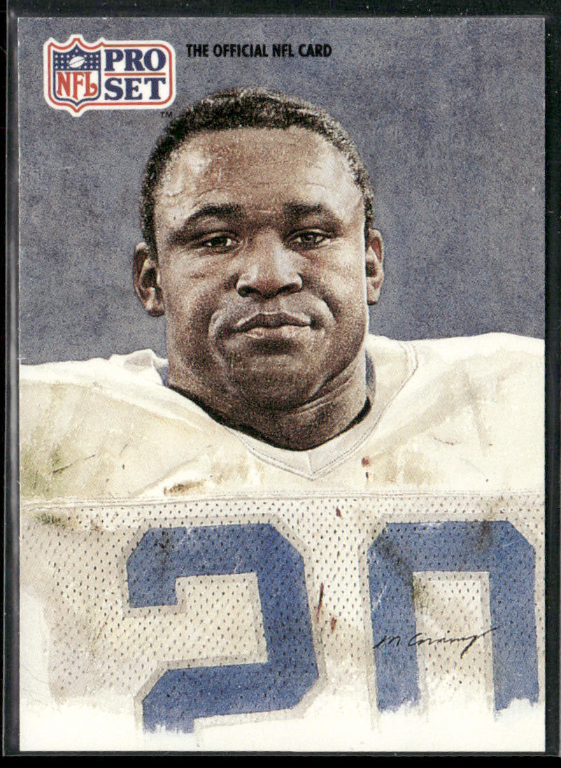 Barry Sanders 1991 Pro Set #388 Detroit Lions