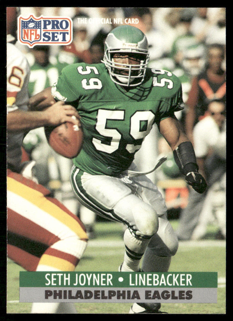 Seth Joyner 1991 Pro Set #257 Philadelphia Eagles