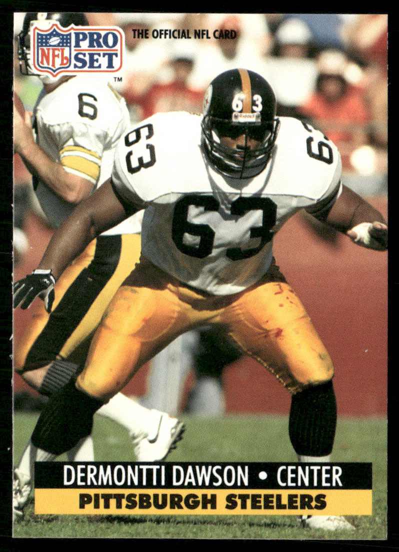 Dermontti Dawson 1991 Pro Set #272 Pittsburgh Steelers