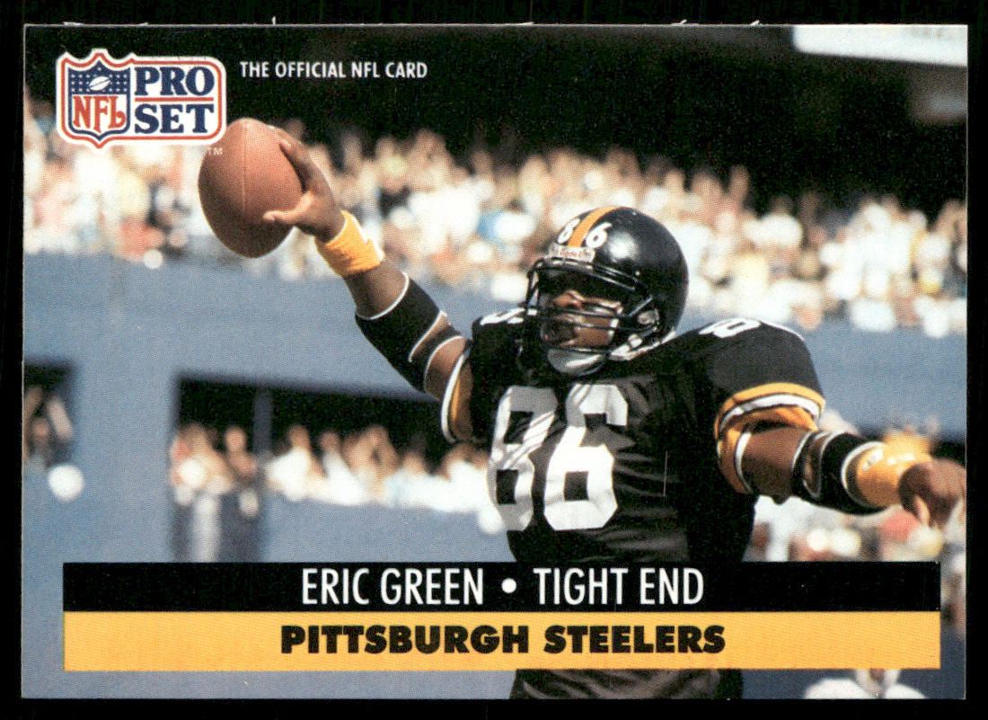 Eric Green 1991 Pro Set #273 Pittsburgh Steelers
