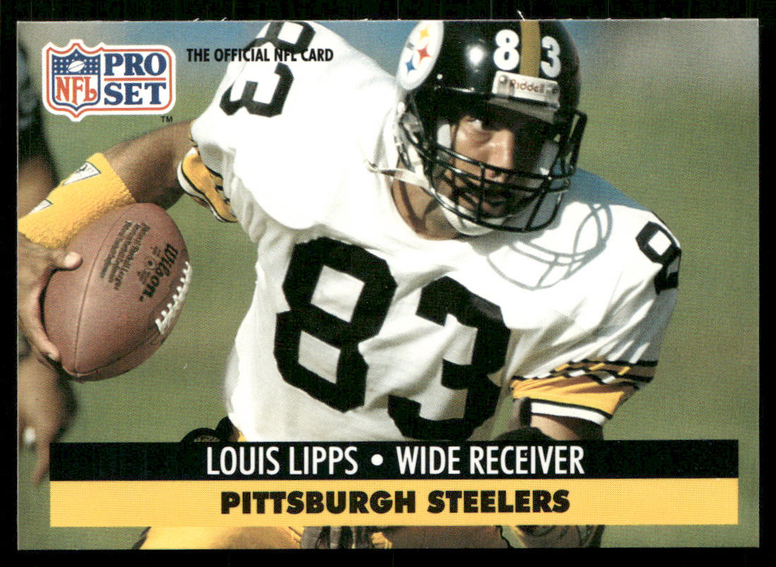 Louis Lipps 1991 Pro Set #277 Pittsburgh Steelers