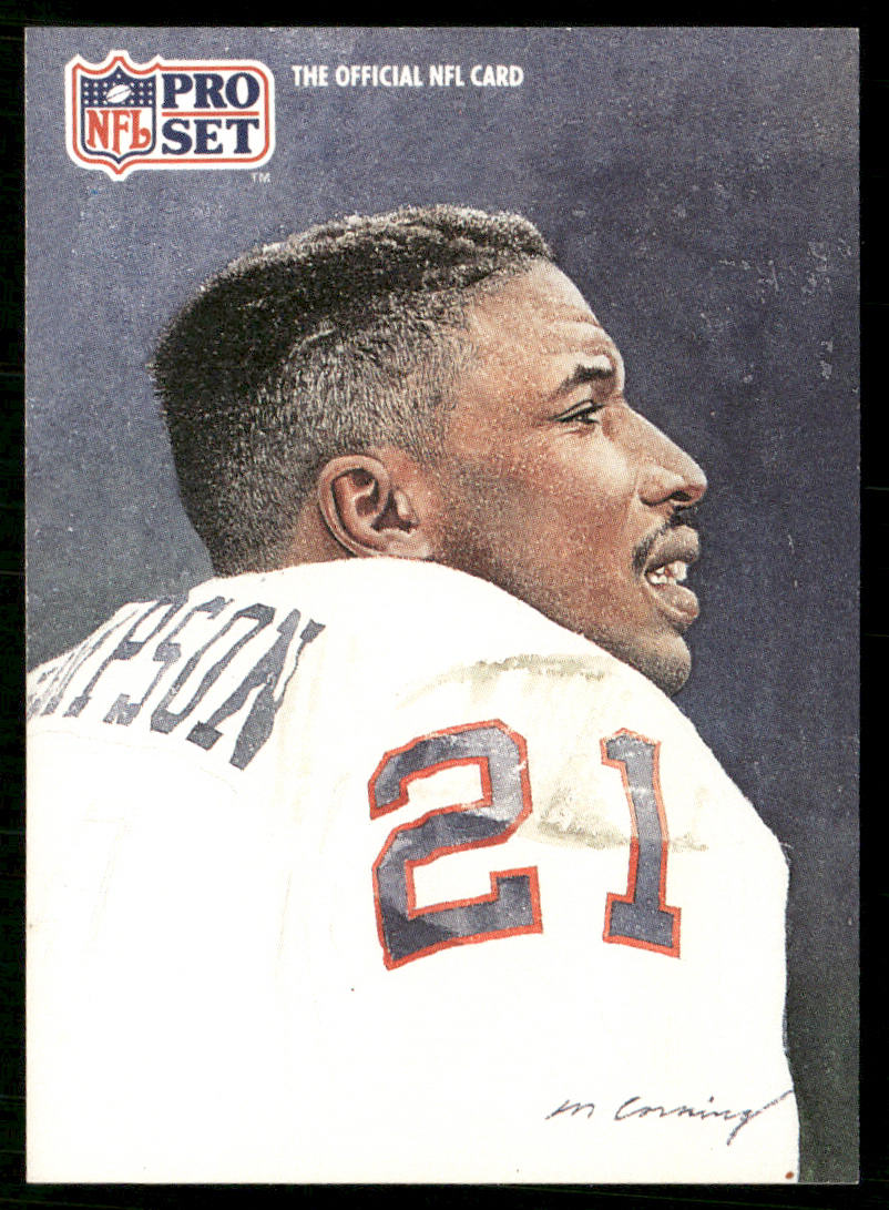 Reyna Thompson 1991 Pro Set #404 New York Giants