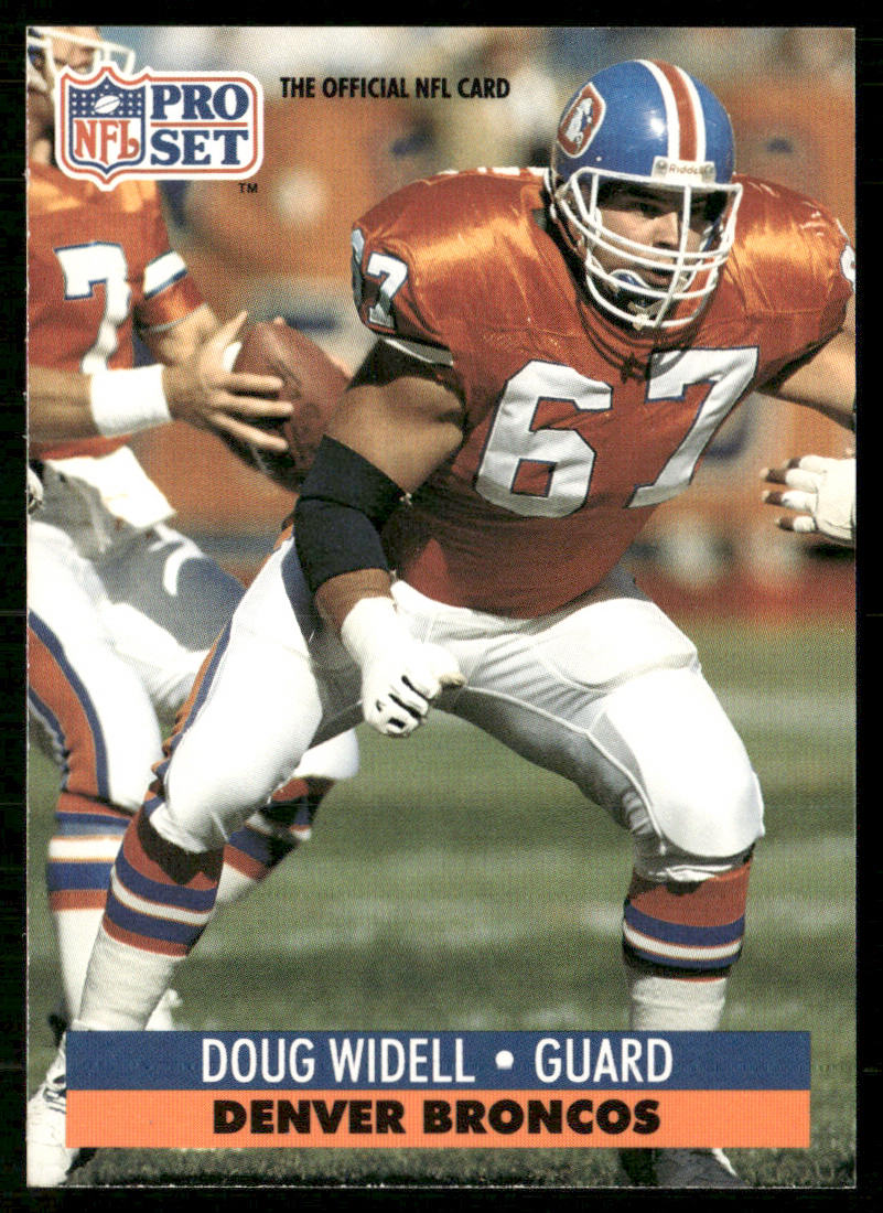 Doug Widell 1991 Pro Set #143 Denver Broncos