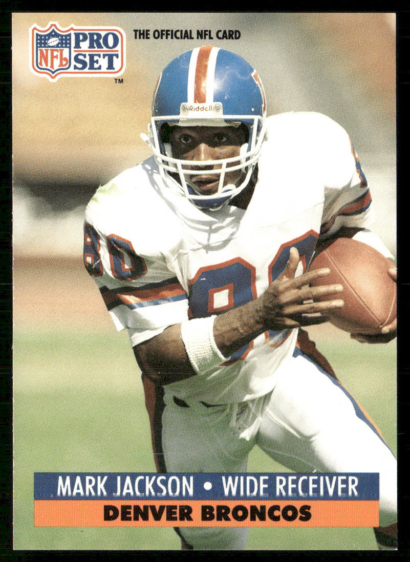 Mark Jackson 1991 Pro Set #141 Denver Broncos