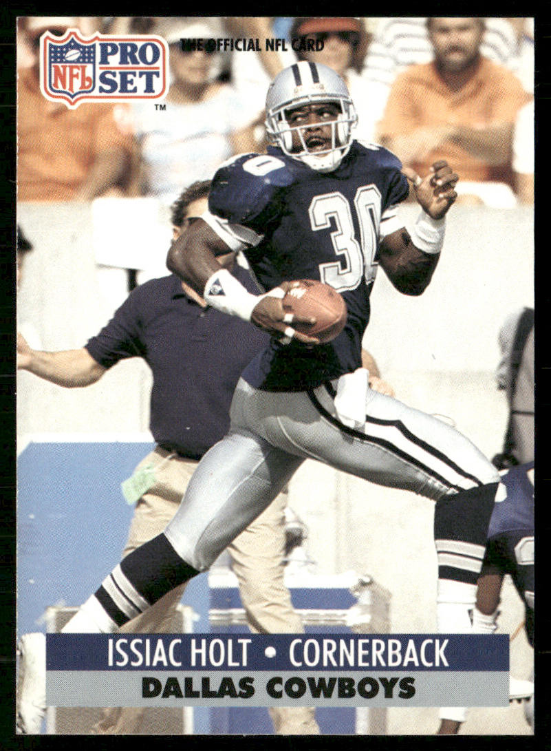 Issiac Holt 1991 Pro Set #131 Dallas Cowboys