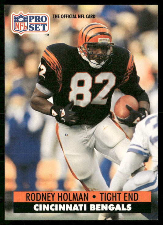 Rodney Holman 1991 Pro Set #114 Cincinnati Bengals