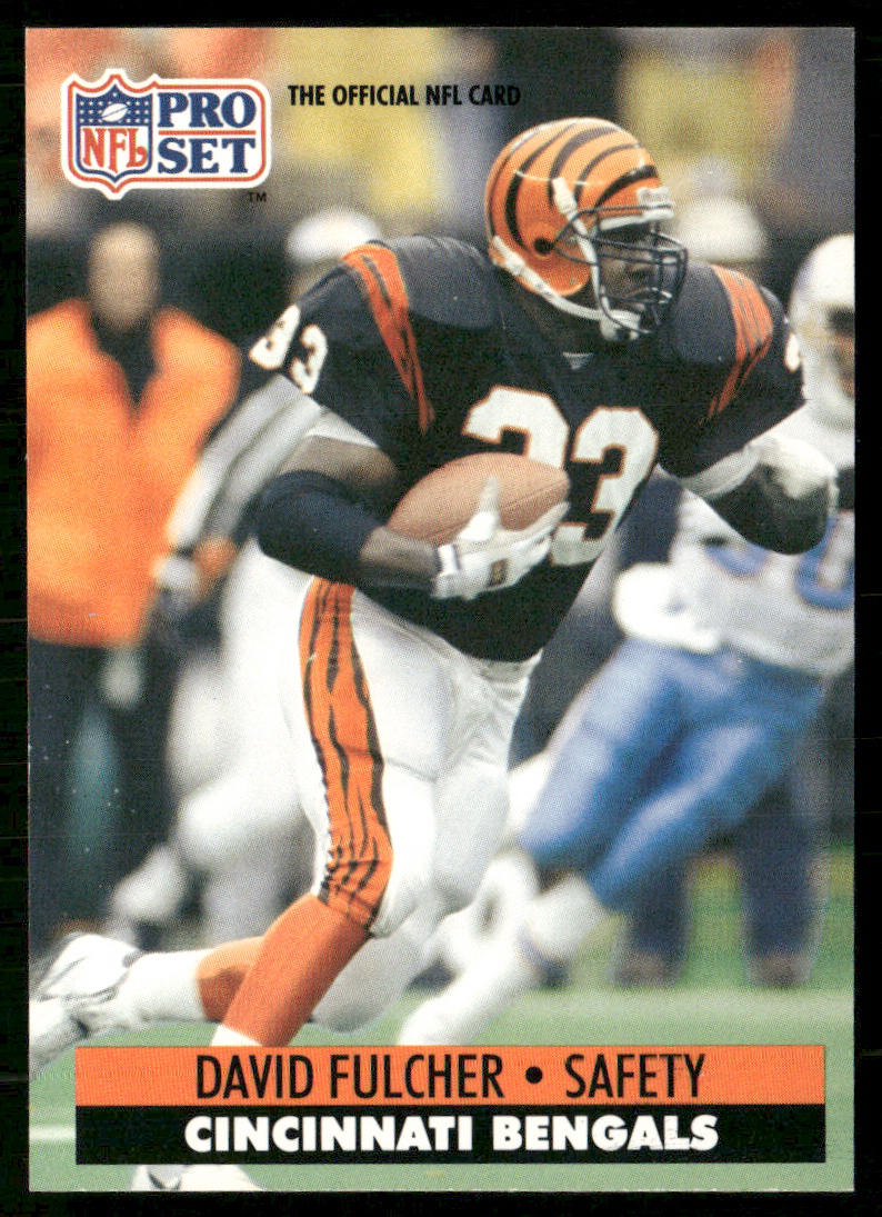 David Fulcher 1991 Pro Set #113 Cincinnati Bengals