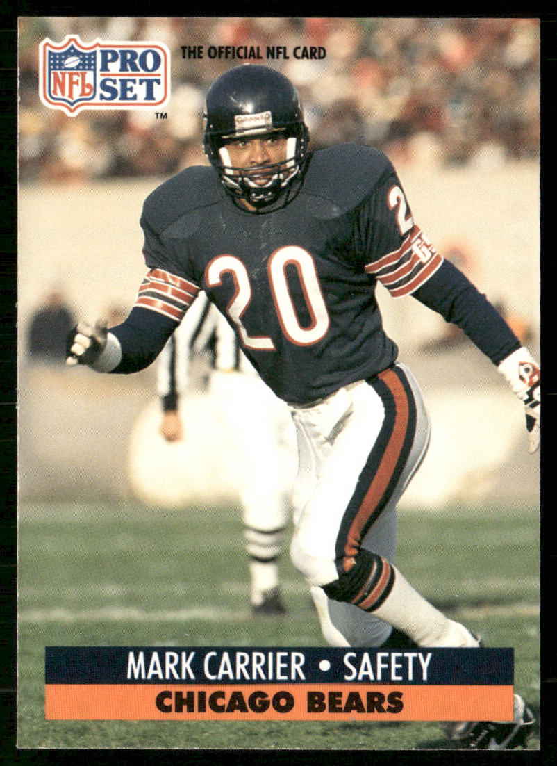 Mark Carrier 1991 Pro Set #101 Chicago Bears