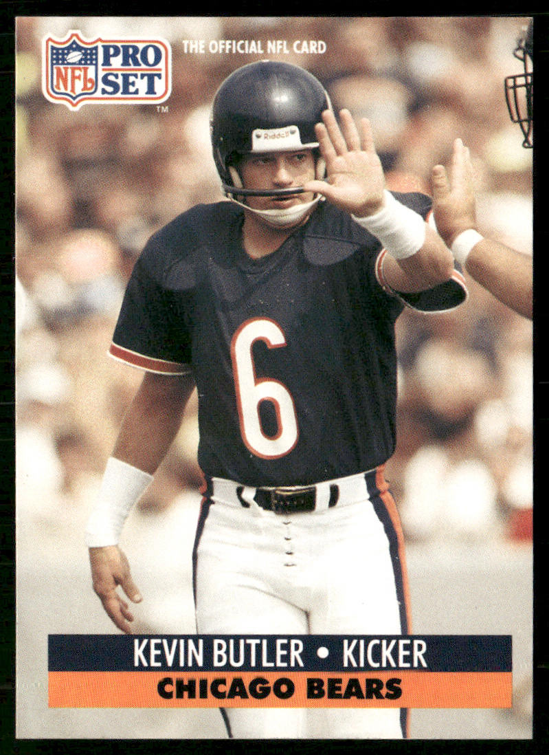 Kevin Butler 1991 Pro Set #100 Chicago Bears