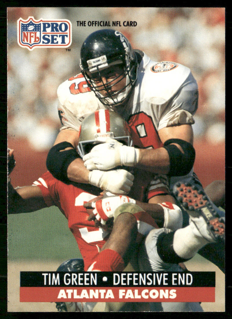 Tim Green 1991 Pro Set #94 Atlanta Falcons