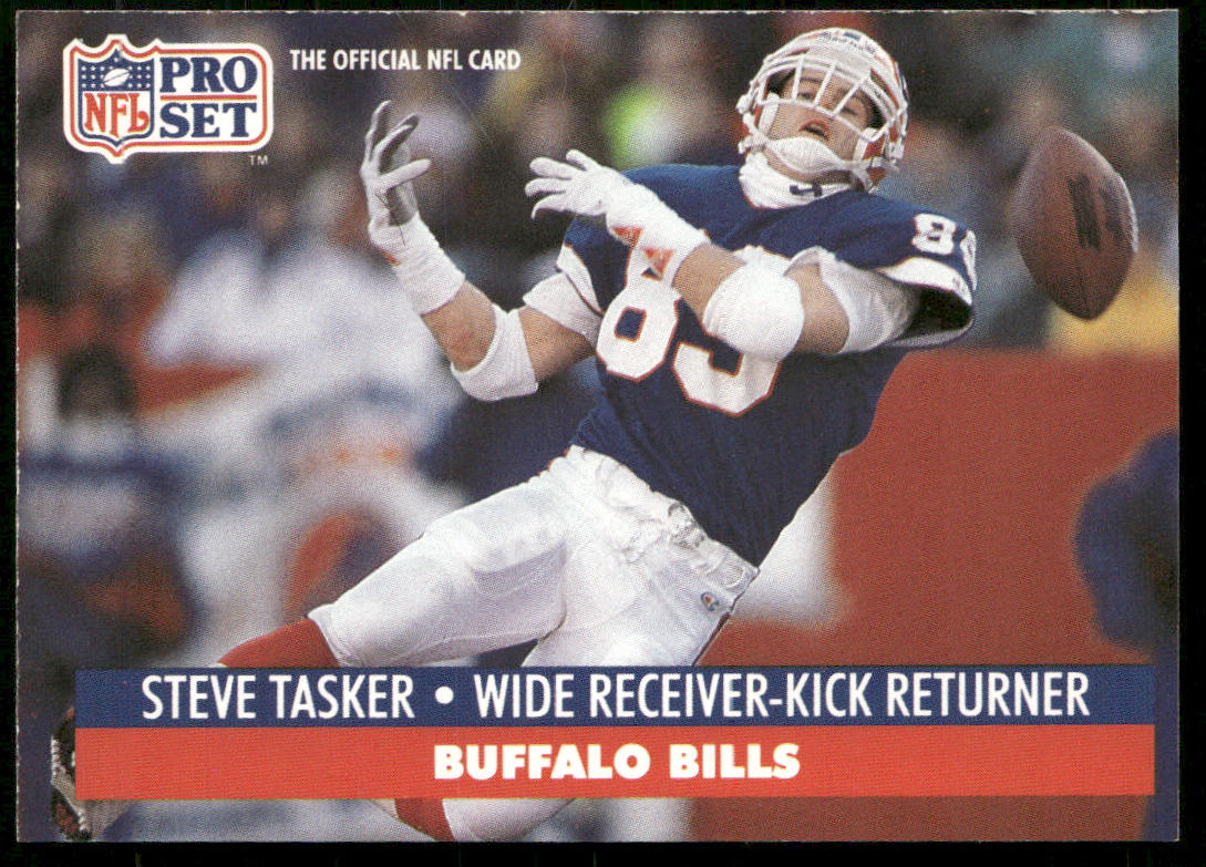Steve Tasker 1991 Pro Set #85 Buffalo Bills