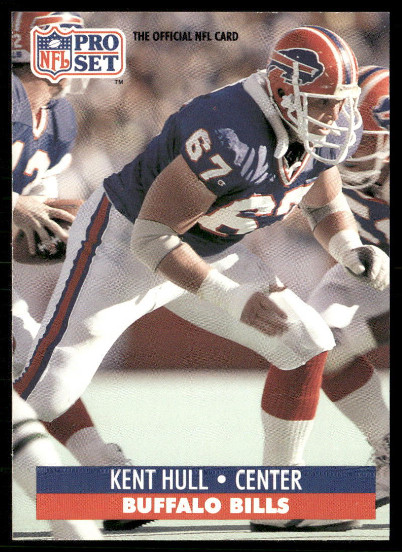 Kent Hull 1991 Pro Set #76 Buffalo Bills