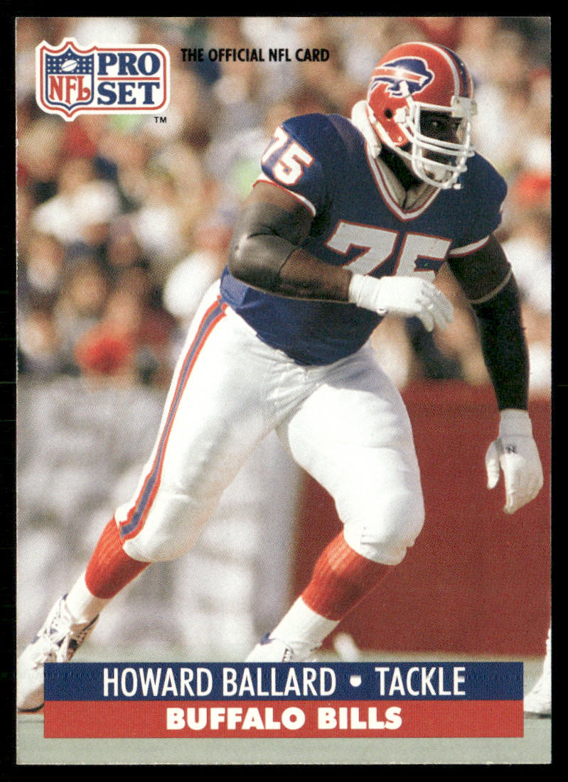 Howard Ballard 1991 Pro Set #73 Buffalo Bills