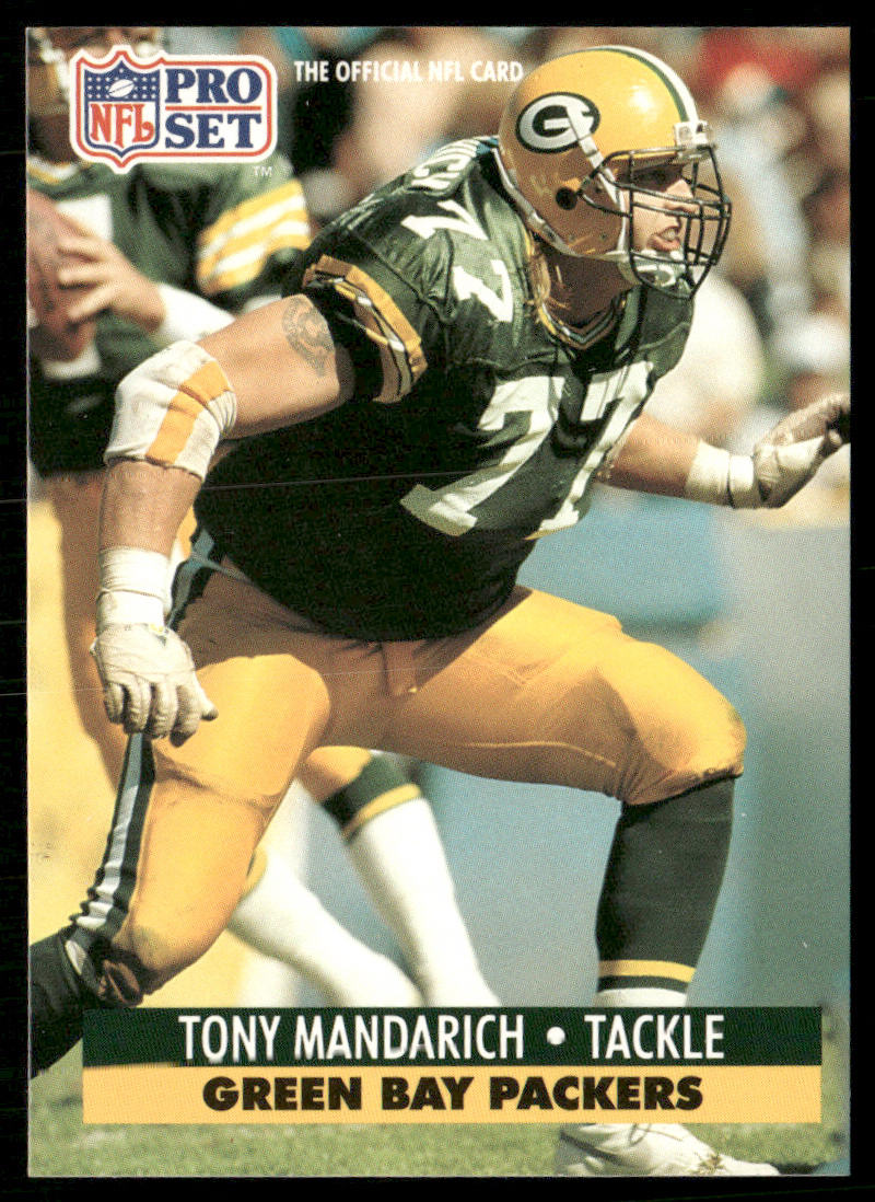 Tony Mandarich 1991 Pro Set #157 Green Bay Packers