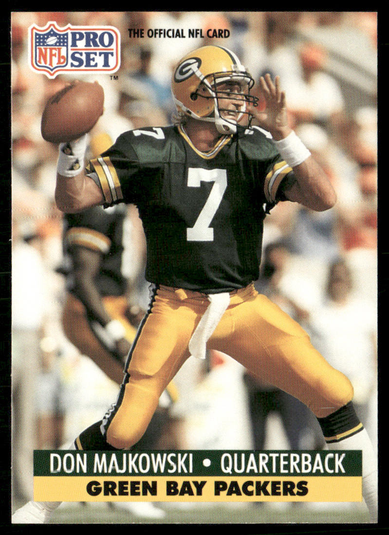 Don Majkowski 1991 Pro Set #156 Green Bay Packers