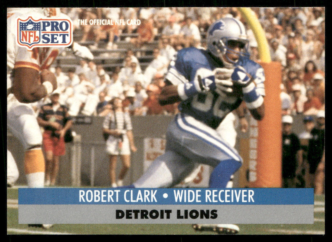 Robert Clark 1991 Pro Set #149 Detroit Lions