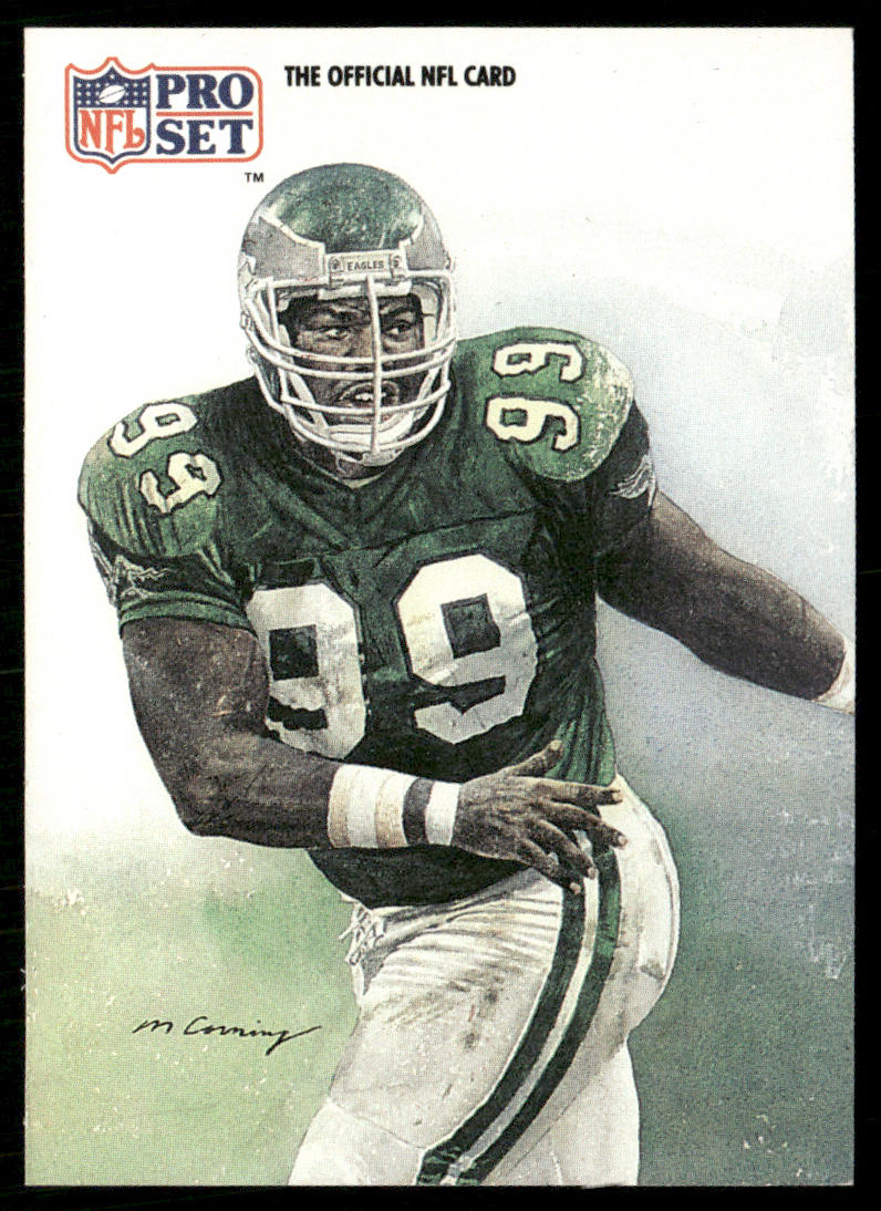 Jerome Brown 1991 Pro Set #392 Philadelphia Eagles