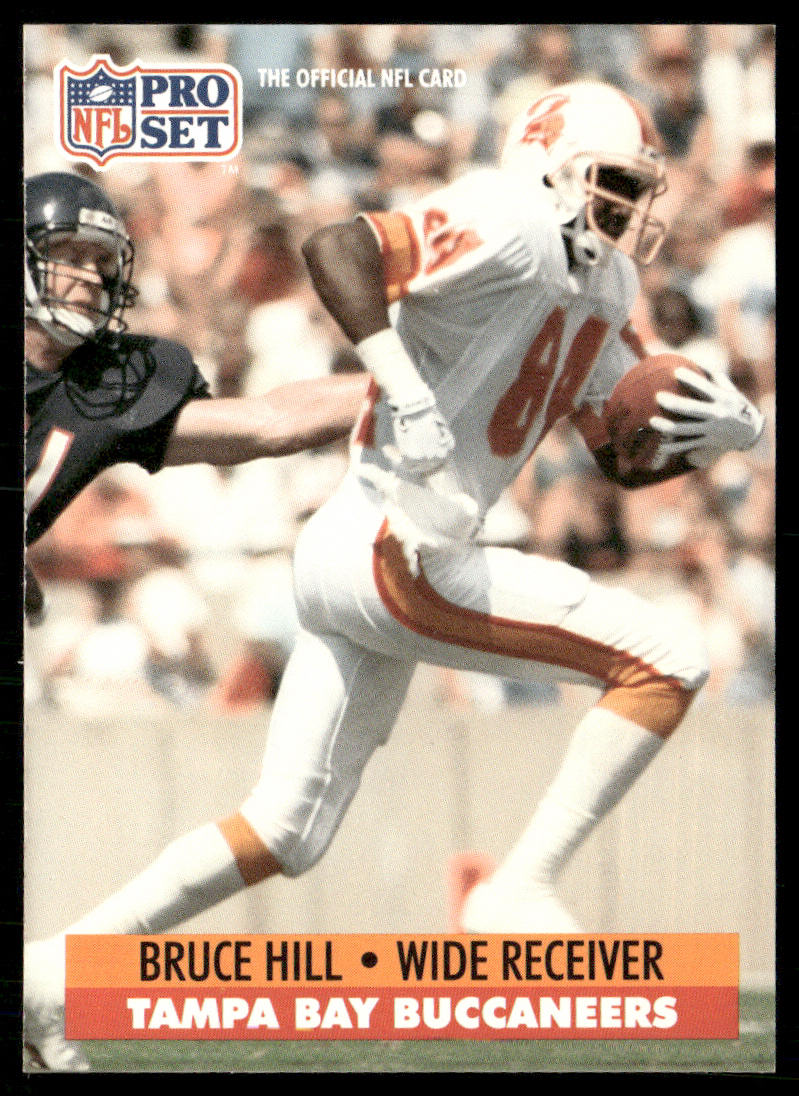 Bruce Hill 1991 Pro Set #311 Tampa Bay Buccaneers