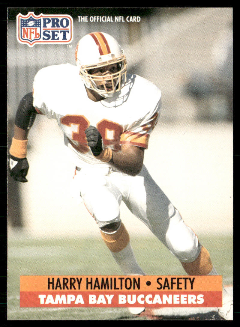Harry Hamilton 1991 Pro Set #310 Tampa Bay Buccaneers
