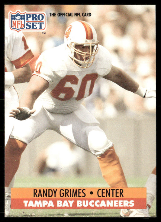 Randy Grimes 1991 Pro Set #309 Tampa Bay Buccaneers