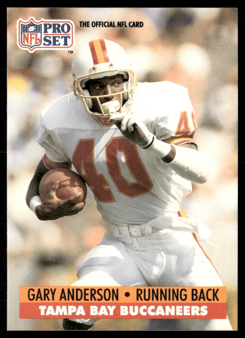Gary Anderson 1991 Pro Set #307 Tampa Bay Buccaneers