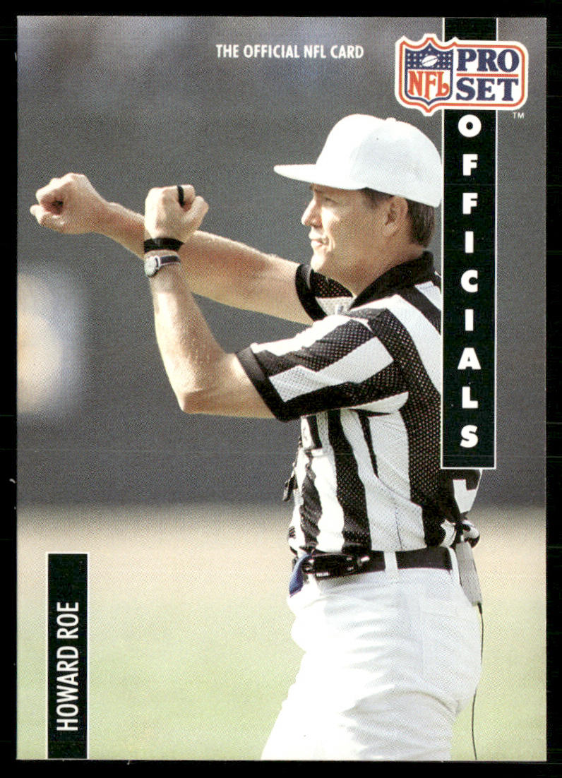 Howard Roe 1991 Pro Set #367