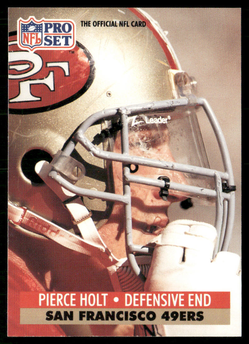 Pierce Holt 1991 Pro Set #292 San Francisco 49ers