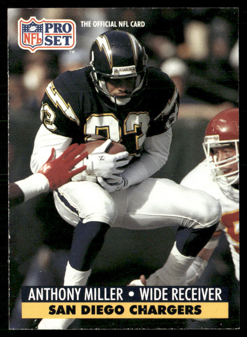 Anthony Miller 1991 Pro Set #285 San Diego Chargers