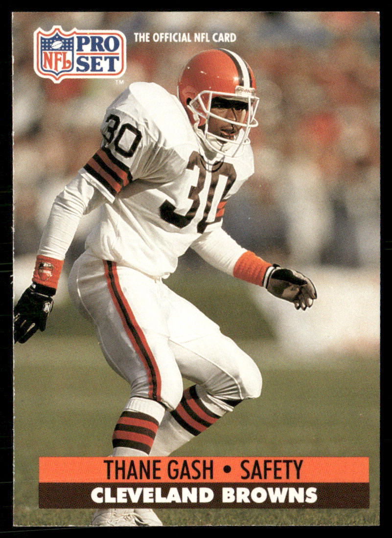 Thane Gash 1991 Pro Set #119 Cleveland Browns
