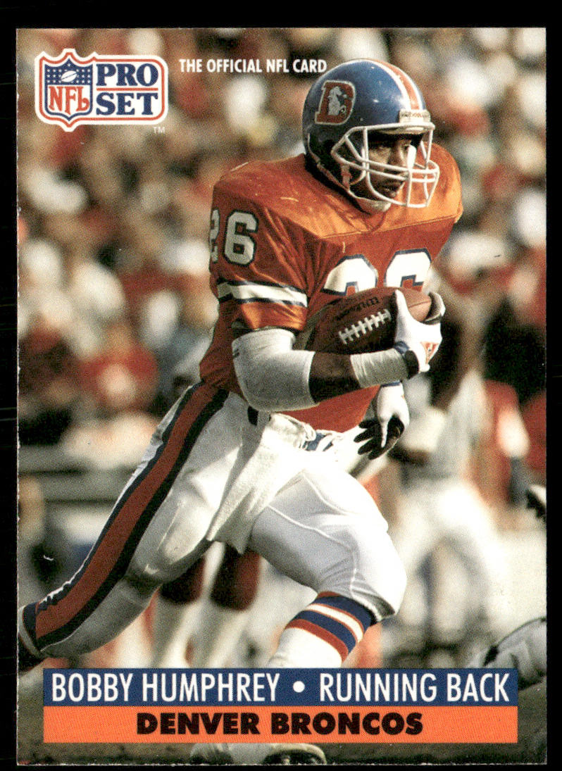 Bobby Humphrey 1991 Pro Set #140 Denver Broncos