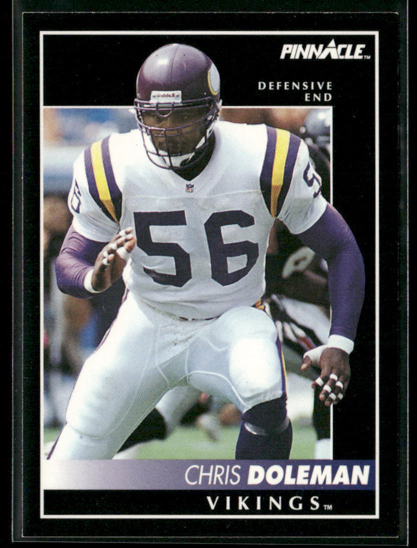 Chris Doleman 1992 Pinnacle #98 Minnesota Vikings