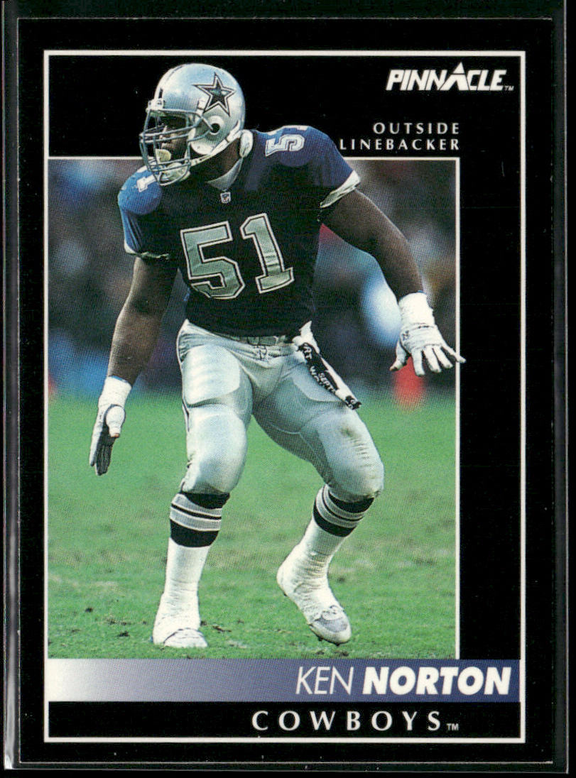 Ken Norton 1992 Pinnacle #245 Dallas Cowboys
