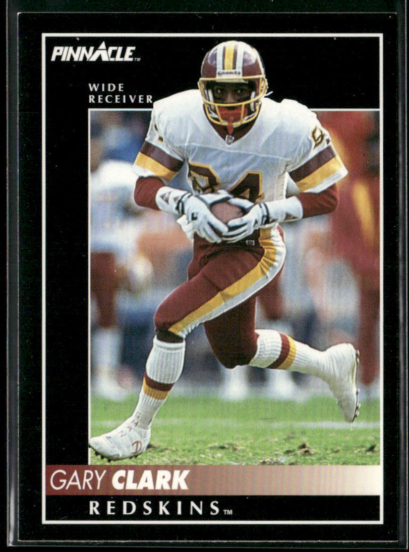 Gary Clark 1992 Pinnacle #133 Washington Redskins